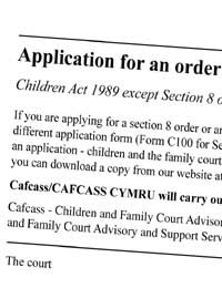 Court Family Custody Residence Order